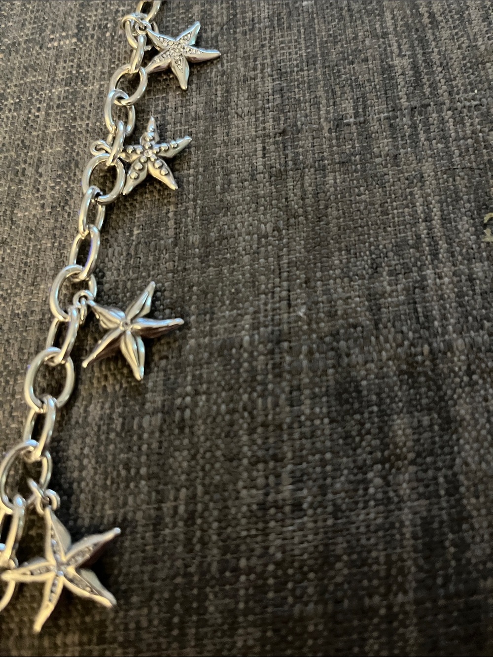 Brighton Silver Starfish Link Charm Bracelet - Picture 2 of 5
